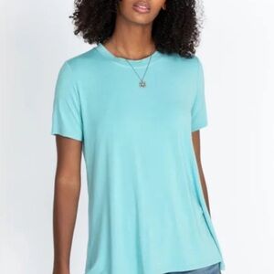 Johnny Was Favorite Short Sleeve Crew Neck Swing Tee